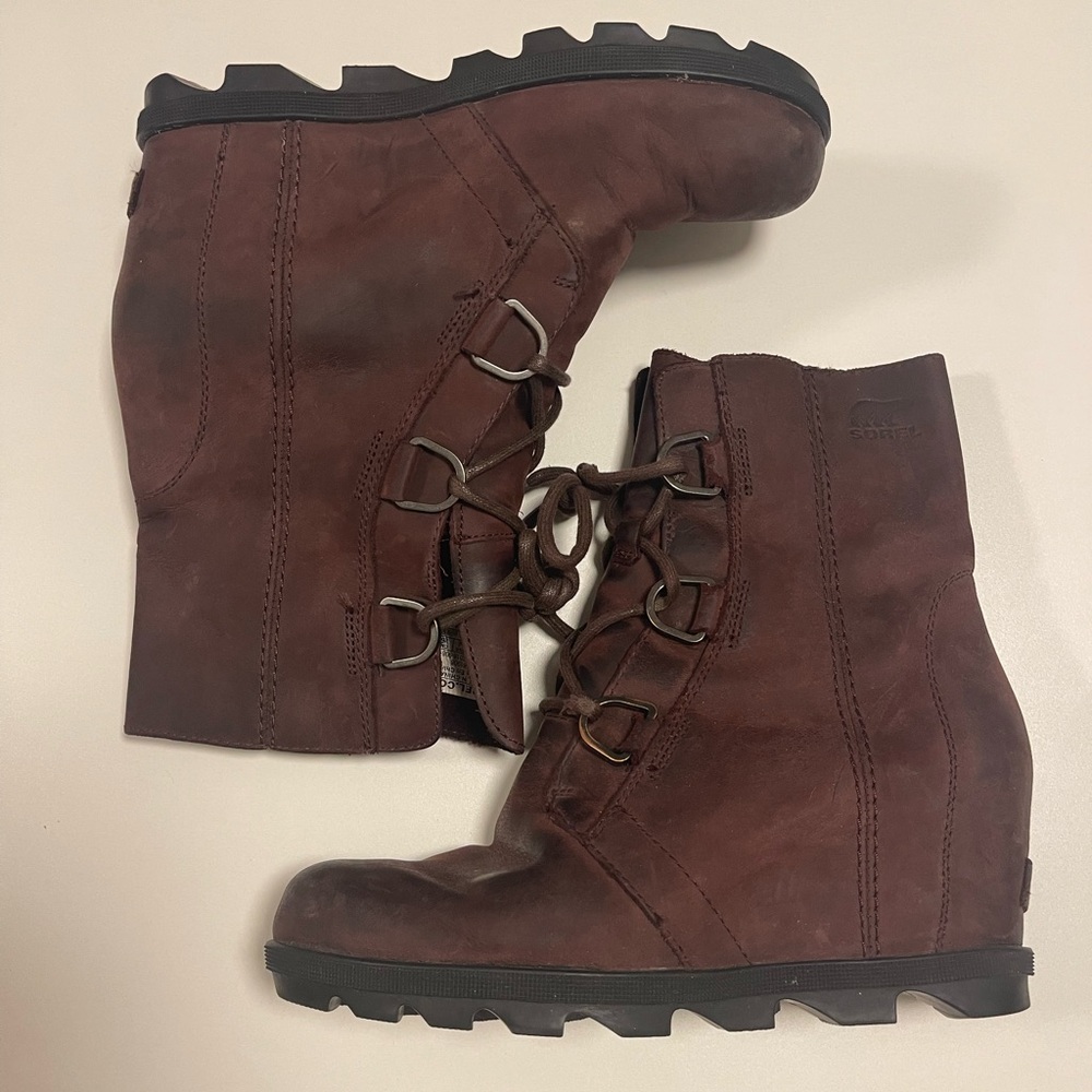 Sorel Women's Joan of Arctic Wedge Boots - Picture 7 of 11